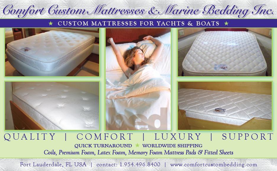 Comfort Custom Mattresses & Marine Bedding Inc. Fort Lauderdale FL 33313 9544968400
